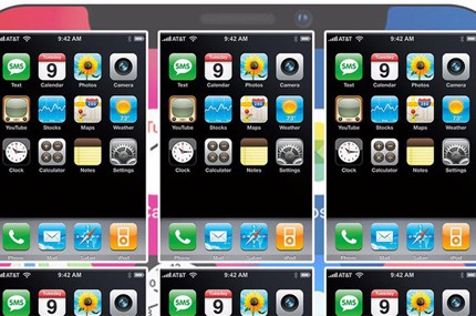 Màn hình hiển thị của iPhone X có thể chứa được bao nhiêu chiếc iPhone 1