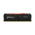 Ram Desktop Kingston Fury Beast RGB (KF432C16BB1A/16) 16GB (1x16GB) DDR4 3200Mhz