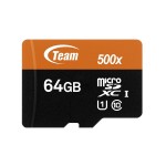 Thẻ nhớ microSDXC Team 64GB 500x upto 80MB/s class 10 UHS-I