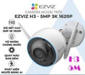 Camera ngoài trời Ezviz H3 bản 5MP quay phim 3K